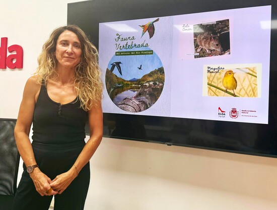El Ayuntamiento de Elda elabora una guía digital que recopila un centenar de especies de fauna vertebrada del entorno del río Vinalopó