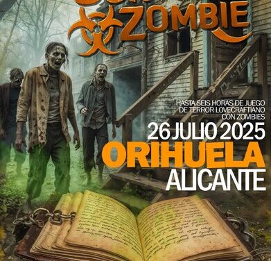 Juventud anuncia la nueva fecha del “Survival Zombie” en Orihuela: sábado 26 de julio