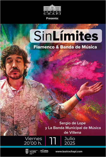 El Chapí cierra temporada con un espectacular concierto de Sergio de Lope y la Banda Municipal de Música de Villena