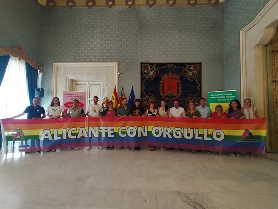 Alicante solicita el reconocimiento como Espacio Libre de LGTBIQ+fobia