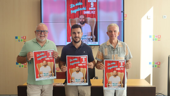 El monólogo ‘La vida regulinchi’ del ‘influencer’ Daniel Fez llega el 9 de agosto a Benidorm