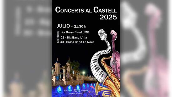 Benidorm inicia este miércoles el ciclo ‘Concerts al Castell’ con tres fechas en el mes de julio