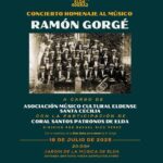 Elda 40Gra2 homenajeará a Ramón Gorgé con un concierto especial en el Jardín de la Música