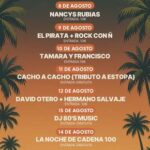 Vuelven las Noches del Hort de Baix de Elche con las actuaciones de Nancys Rubias, El Pirata o Tributo a Estopa