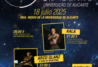 La UA s’uneix a la Nit en Blanc amb activitats al MUA i a la Seu Ciutat d’Alacant