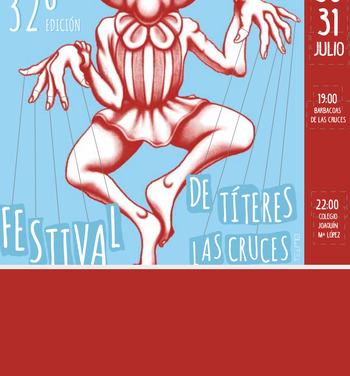 El 32º Festival de Títeres ‘Las Cruces’ vuelve a Villena con seis compañías y entrada gratuita