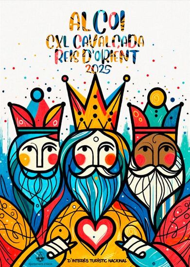 Convocado el concurso para el cartel anunciador de la CXLI Cabalgata de los Reyes Magos de Alcoy 2026