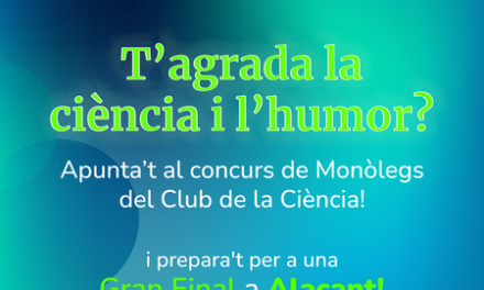 La Universitat d’Alacant acollirà la final del concurs de monòlegs científics del Club de la Ciència