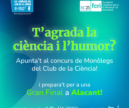 La Universidad de Alicante acogerá la final del concurso de monólogos científicos del Club de la Ciència