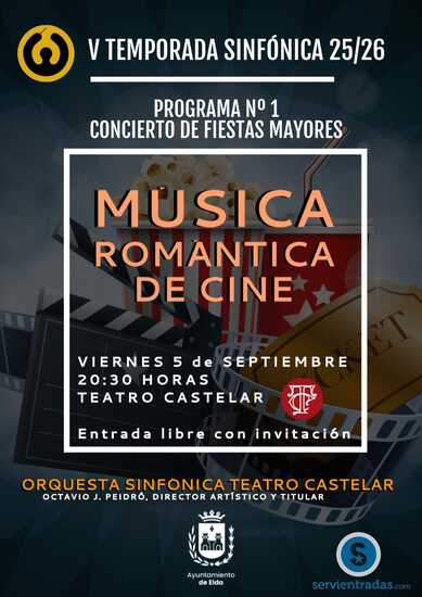Elda abrirá sus Fiestas Mayores con un concierto sinfónico dedicado al cine