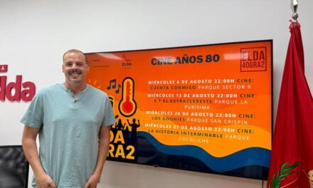 El cinema d’estiu d’Elda viatja als anys 80