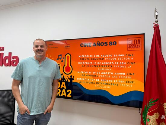 El cinema d’estiu d’Elda viatja als anys 80