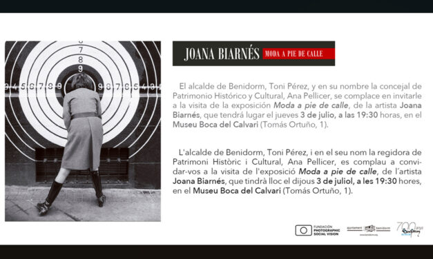 El Museu Boca del Calvari de Benidorm acoge la exposición ‘Moda a pie de calle’ de la fotógrafa Joana Biarnés