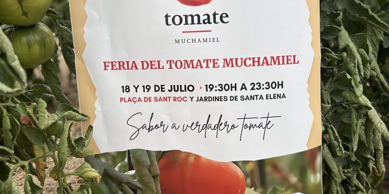 La VII Feria del Tomate de Mutxamel se consolida como espacio de encuentro entre sector agricola,ciudadania y gastronomia