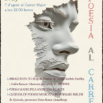 Lluís el Sifoner y de Quixala protagonizarán la «XXIII Poesia al Carrer” 