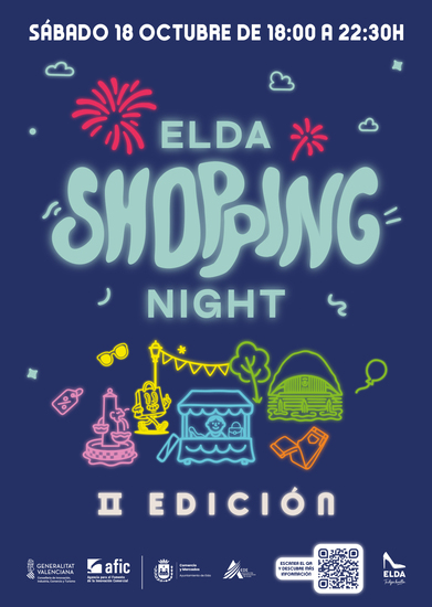 Elda convertirá el centro urbano en un gran escaparate comercial con su segunda Shopping Night