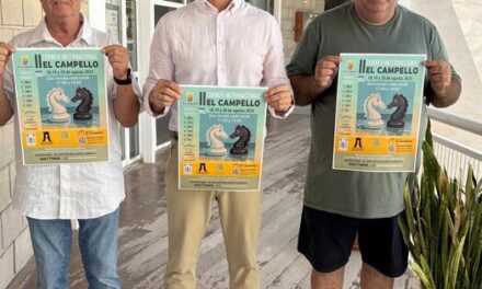 El Campello celebra los días 18, 19 y 20 de agosto su segundo torneo internacional de ajedrez