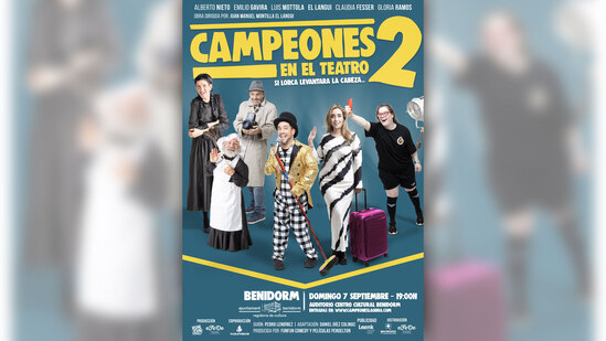 Benidorm rompe barreras con ‘Campeones 2 en el teatro. Si Lorca levantara la cabeza’
