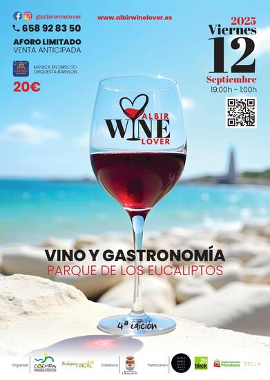La cuarta edición del evento gastronómico ‘Albir Wine Lover’  se celebrará el 12 septiembre en l’Alfàs