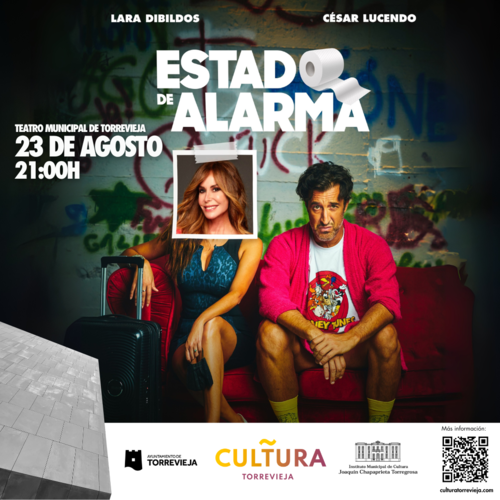 LARA DIBILDOS protagoniza la comedia “ESTADO DE ALARMA” este sábado en Torrevieja