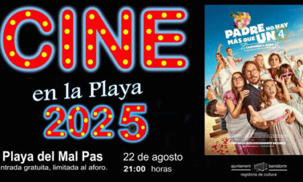 El ciclo ‘Cine en la playa’ de Benidorm regresa este viernes con la cuarta entrega de ‘Padre no hay más que uno’