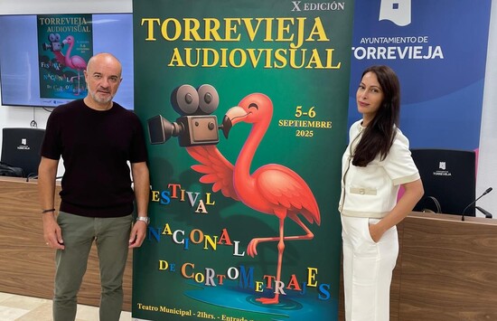 El FESTIVAL NACIONAL DE CORTOMETRAJES TORREVIEJA AUDIOVISUAL 2025 se celebrará los días 5 y 6 de septiembre 