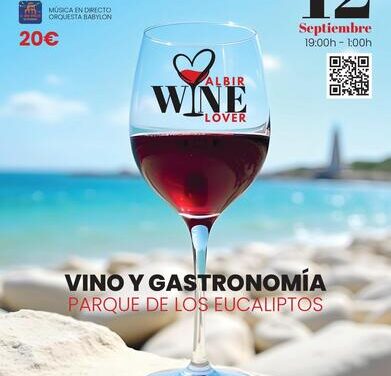A la venta las entradas para asistir al ‘Albir Wine Lover’  el 12 septiembre en l’Alfàs
