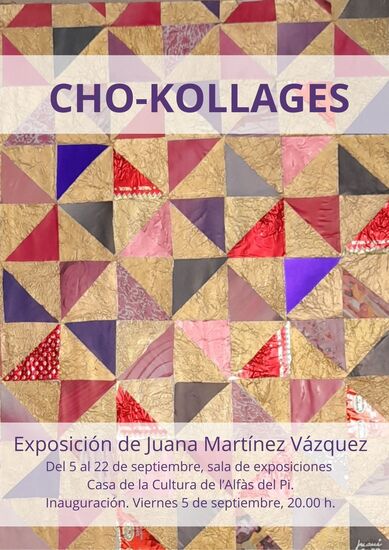 La mirada creativa de Juana Martínez llega este viernes a l’Alfàs con su exposición de collages reciclados 