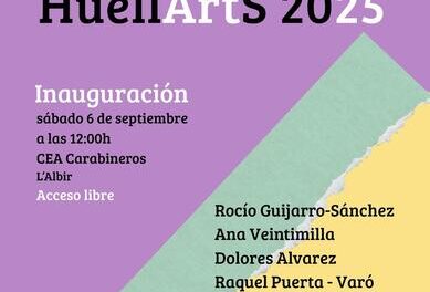 Seis artistas presentan este sábado en el CEA Carabineros en El Albir la exposición HuellArts 2025
