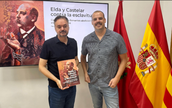 Elda recupera un episodio histórico clave con el hallazgo de un documento de 1869 contra la esclavitud presentado por Emilio Castelar y firmado por más de 700 eldenses