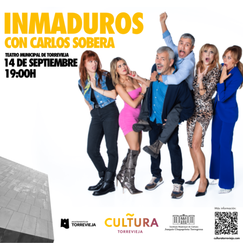 Carlos Sorbera presenta la comedia “INMADUROS” y vuelve “FLAMENCO & SAL”: las dos citas culturales de este fin de semana en Torrevieja