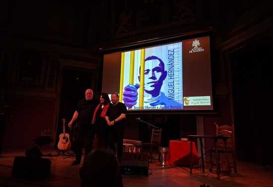 El Ateneo de Madrid acogió esta semana un un homenaje musical a MIGUEL HERNÁNDEZ