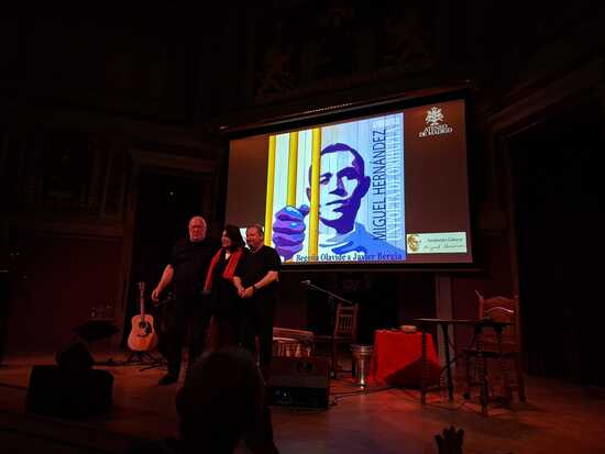 El Ateneo de Madrid acogió esta semana un un homenaje musical a MIGUEL HERNÁNDEZ