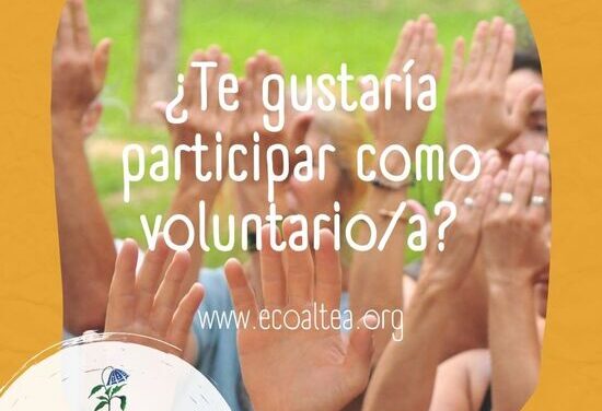 EcoAltea busca voluntaris per a col·laborar durant la Fira
