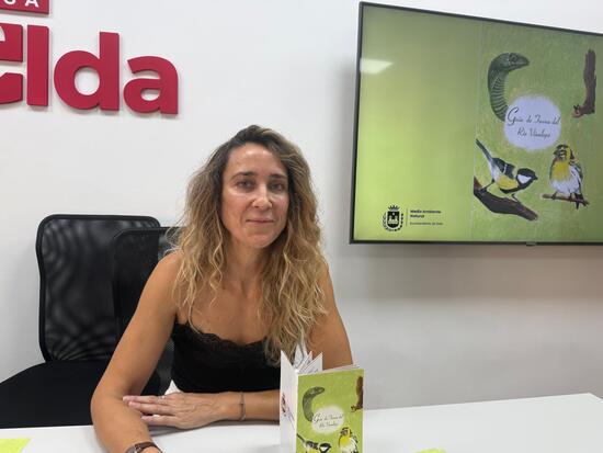La Concejalía de Medio Ambiente de Elda lanza una guía física sobre la fauna en el río Vinalopó dirigida especialmente a los centros escolares