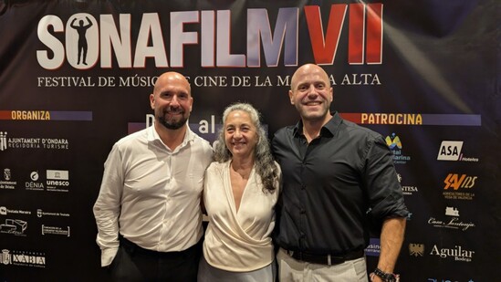 Javier Gil, director de SONAFILM, el Festival de Música de cine Marina Alta, se incorpora como miembro de la Academia Valenciana del Audiovisual