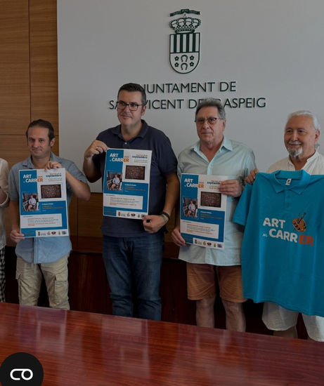 30 artistes prendran l’avinguda de la Llibertat aquest diumenge per a mostrar en viu el seu procés creatiu en una edició especial de Art al Carrer de Sant Vicent