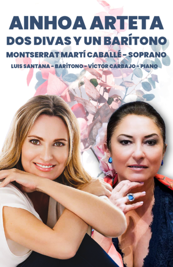 “Concierto para un Centenario”: Ainhoa Arteta, Montserrat Martí Caballé y Luis Santana en el Teatro Chapí