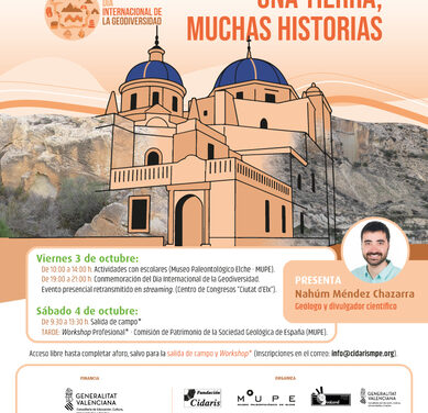 El MUPE prepara la celebración del Día Internacional de la Geodiversidad