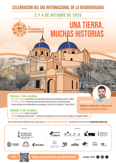 El MUPE prepara la celebración del Día Internacional de la Geodiversidad