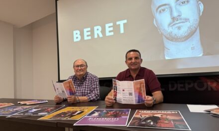 Beret, José Mercé, Sole Giménez y Luis Piedrahita actuarán en l’Auditori de La Nucía