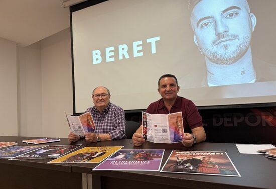 Beret, José Mercé, Sole Giménez y Luis Piedrahita actuarán en l’Auditori de La Nucía