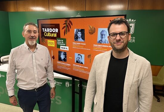 El politólogo Pablo Simón, el fotógrafo Joan Fontcuberta y el corresponsal de TVE Óscar Mijallo entre los ponentes del 38º Otoño Cultural de Petrer