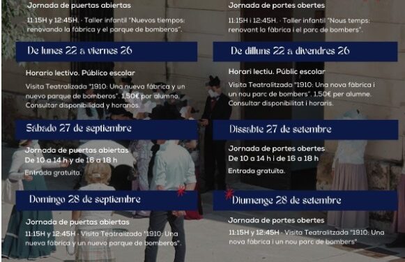 La Semana y Feria Modernista de Alcoy llega al MuBoma