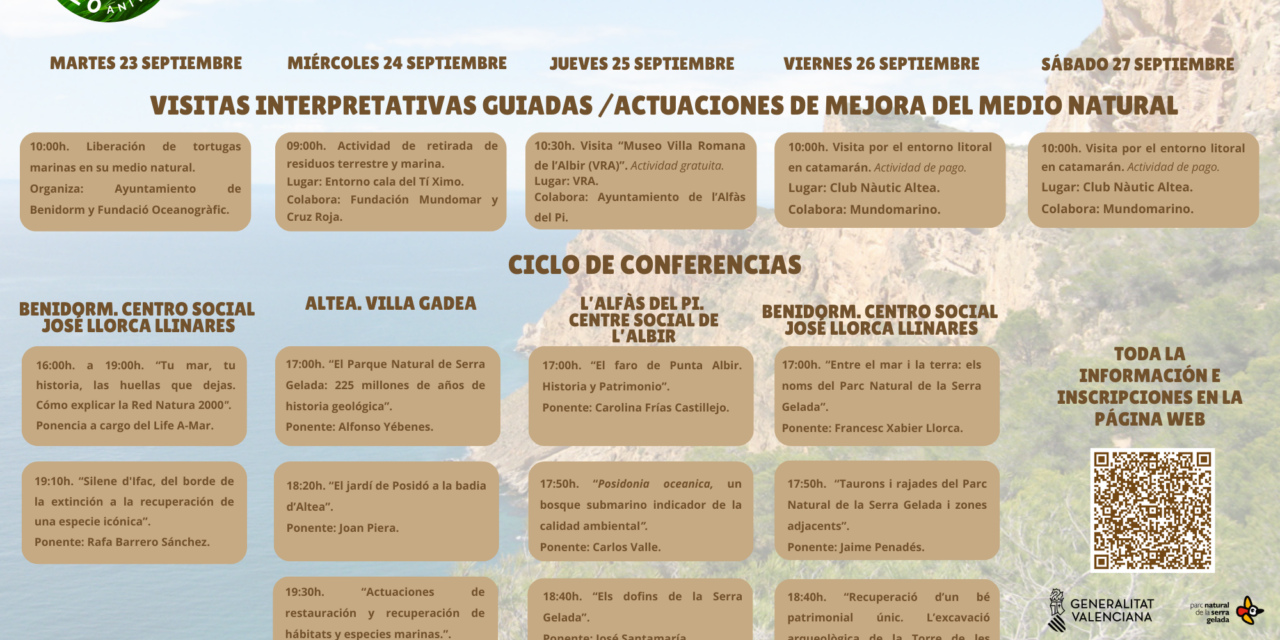 La Serra Gelada celebra su 20º aniversario como parque natural en un acto institucional en l’Alfàs del Pi