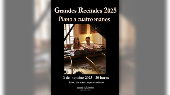 El ciclo de Grandes Recitales regresa este viernes a Benidorm con el dúo Scherzando
