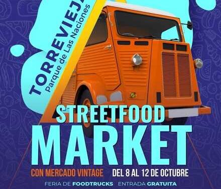 El Parc de les Nacions de Torrevella acollirà el Street Fóod Market del 8 al 12 d’octubre