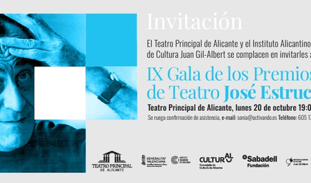 XI Gala José Estruch en el Teatre Principal d’Alacant