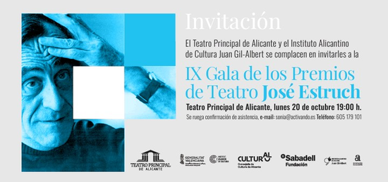 XI Gala José Estruch en el Teatro Principal de Alicante