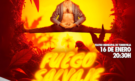 WILBUR arriba a Torrevella amb el seu nou espectacle «FUEGO SALVAJE»